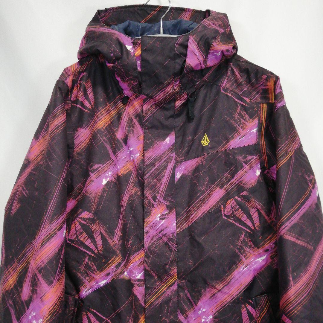 VOLCOM レディース スノボウェア ジャケット スノーボード ロゴ ボルコム