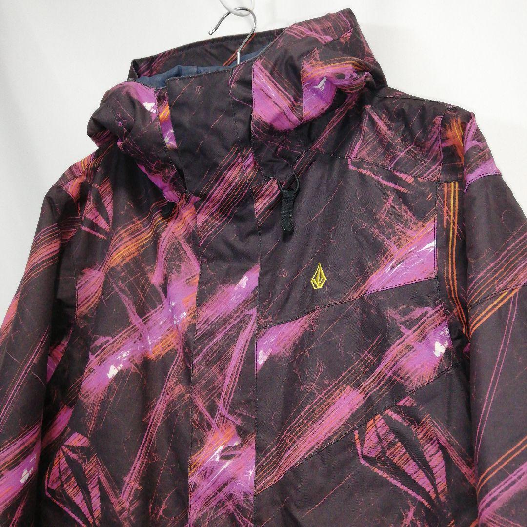 VOLCOM レディース スノボウェア ジャケット スノーボード ロゴ ボルコム