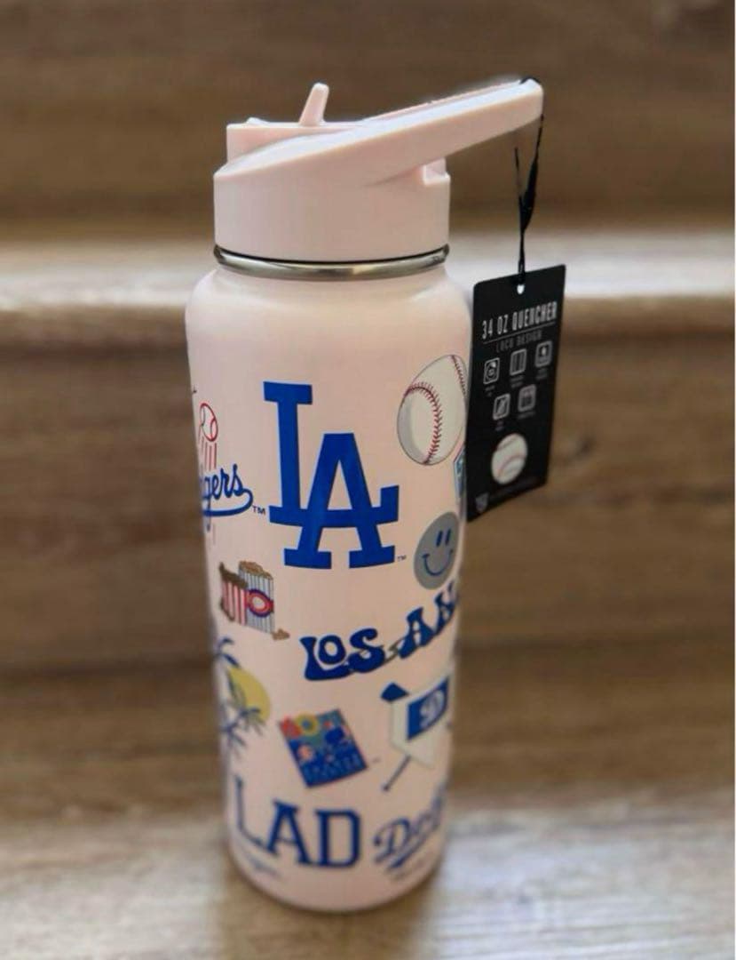 ロサンゼルス　ドジャース　ボトル　ステンレス　米国購入　新品