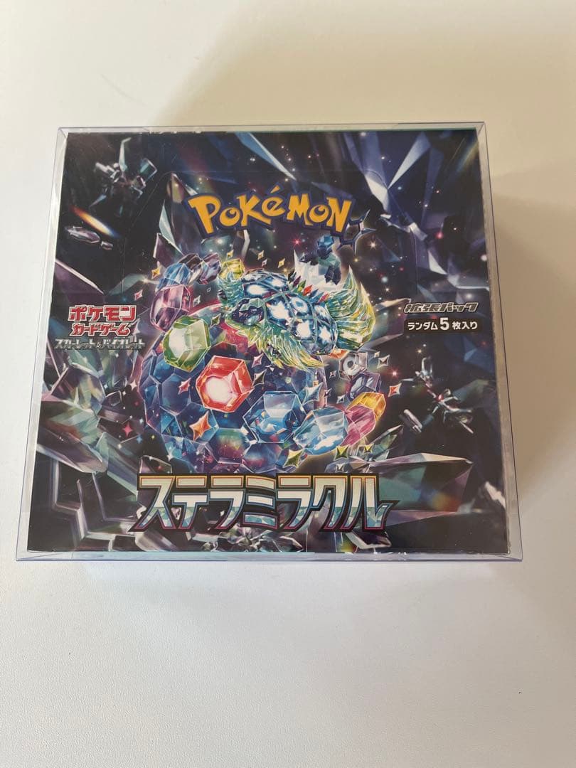 ポケカ　ステラミラクル　ボックス　シュリンク付き