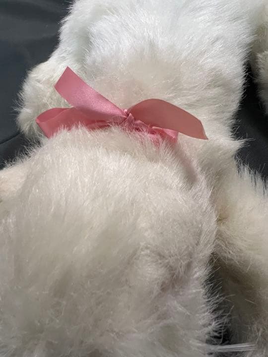 ショーブレです オオイケ　白いペルシャネコ? ぬいぐるみ　約46cm