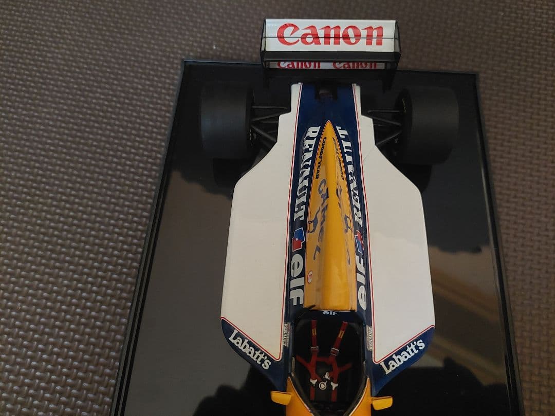 PMA 1/18 ＃０ ウィリアムズ ルノー FW15 D.ヒル キャメルロゴ