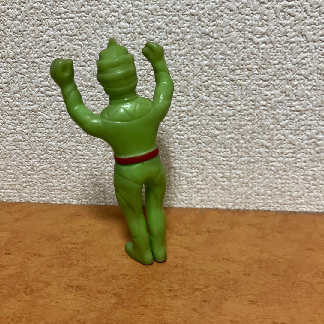 【当時物】トリプルファイター グリーンファイター フィギュア 昭和レトロ ソフビ