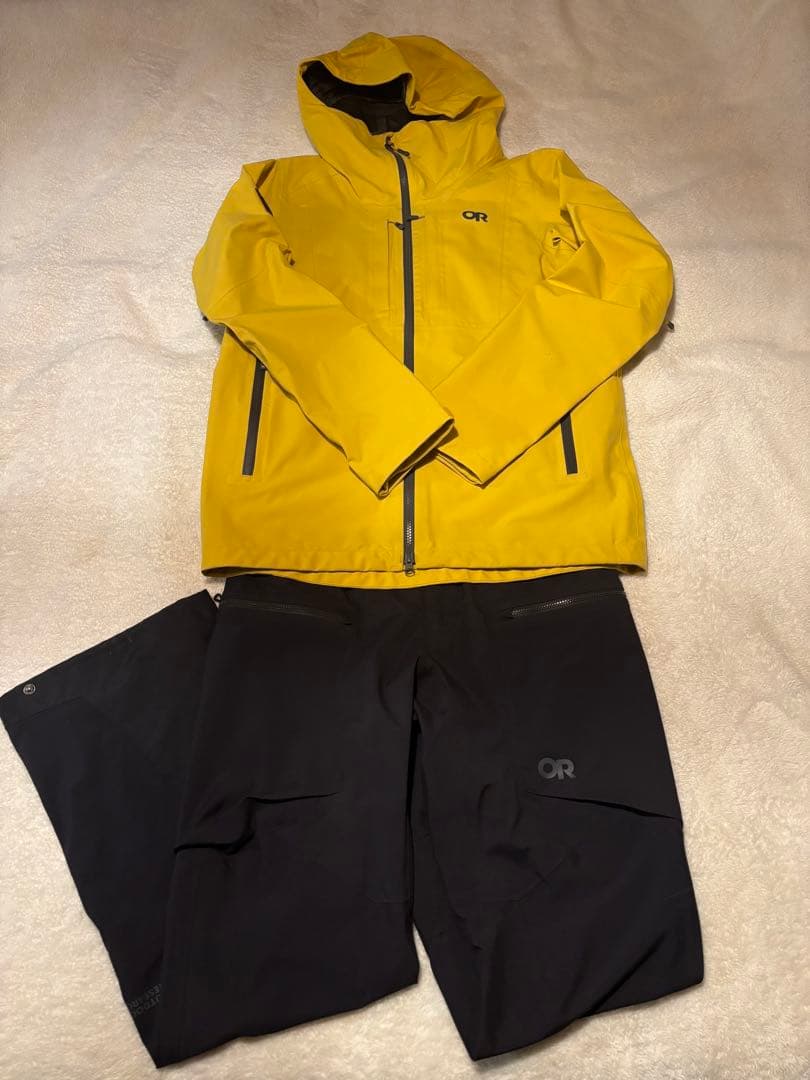 アウトドアリサーチ スカイツアー アセントシェル セットアップ