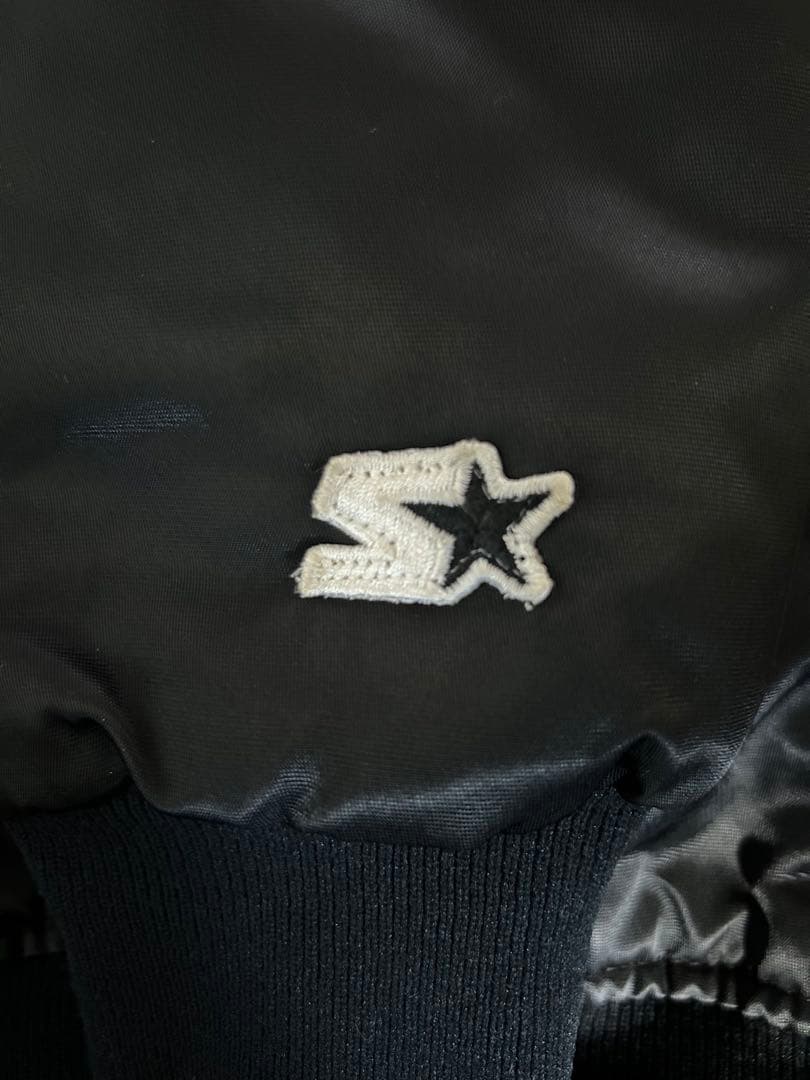 80s STARTER製 NFL RAIDERS stadium jacket