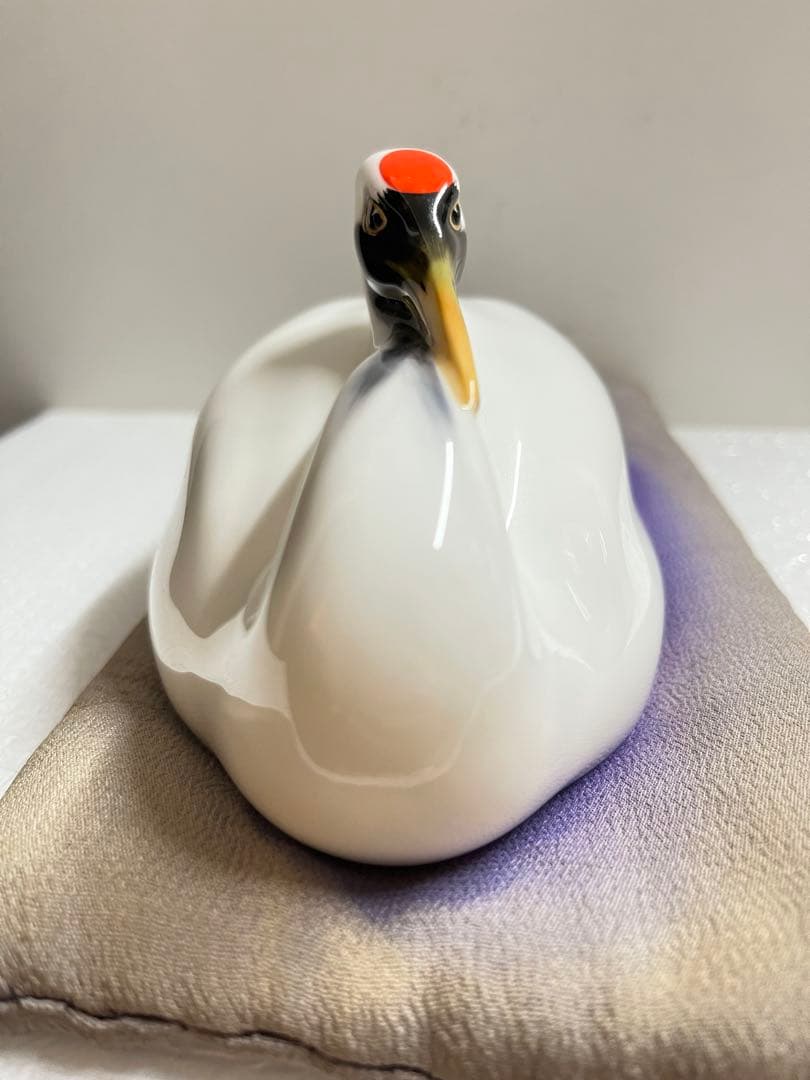 ノリタケ鶴置物です木箱入り 値下げしました。