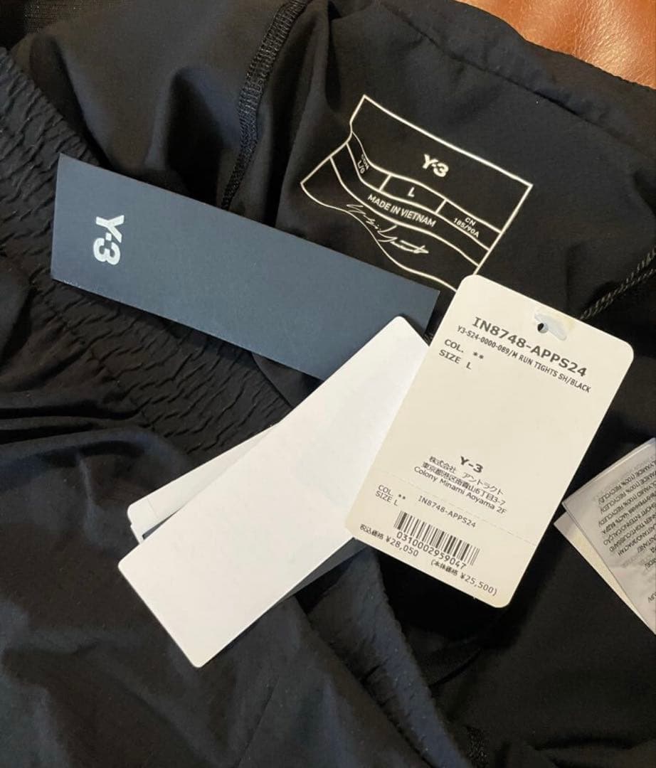 定価2.8万 Y-3 RUNNING SHORTS + TIGHTS Lサイズ