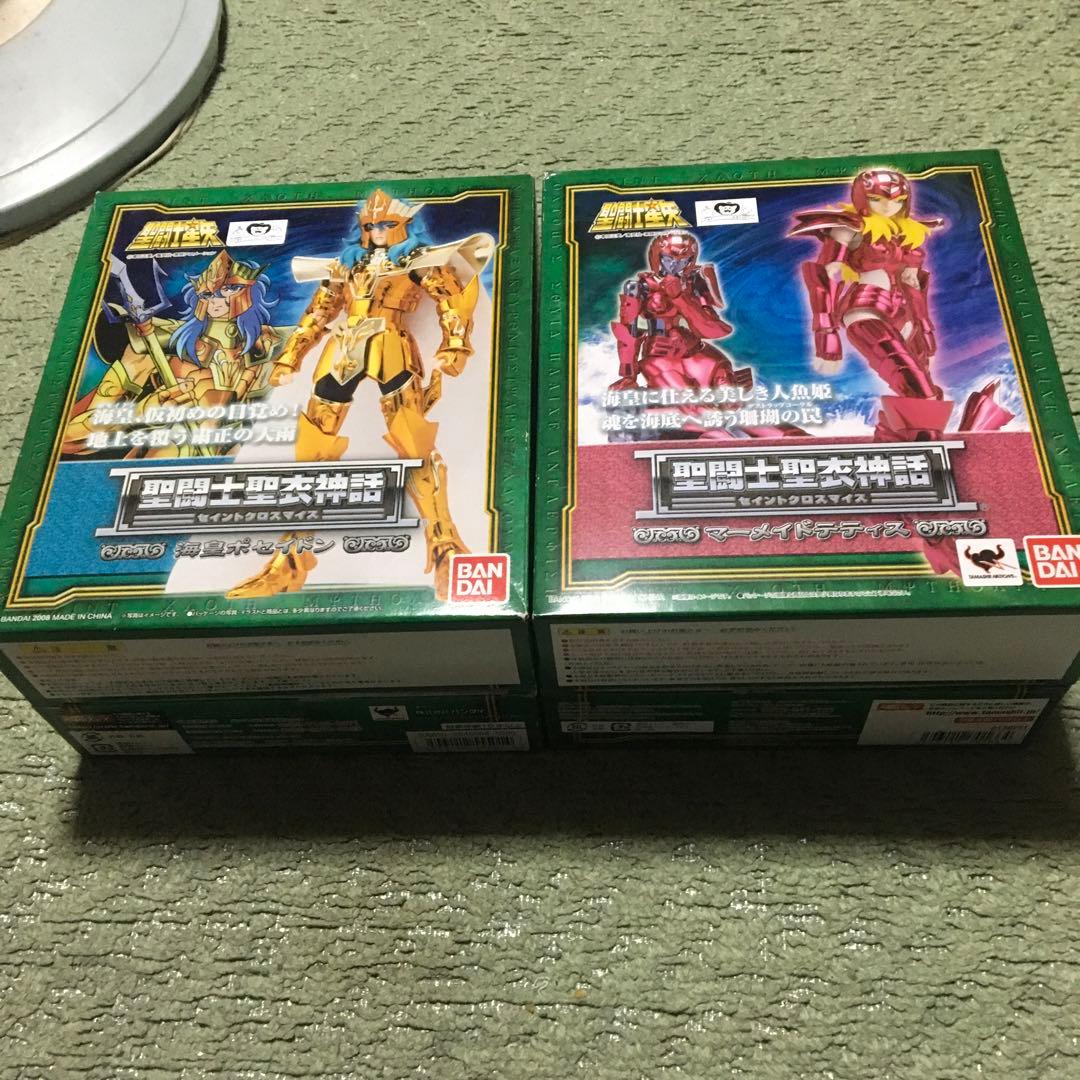 聖闘士聖衣神話（マリーナ7将軍）＋海王ポセイドン　マーメイドテティス　未開封品