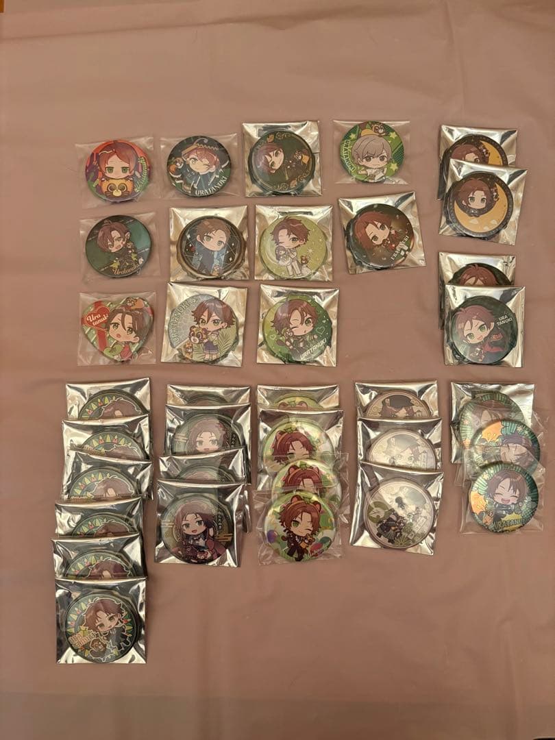 うらたぬき缶バッジ