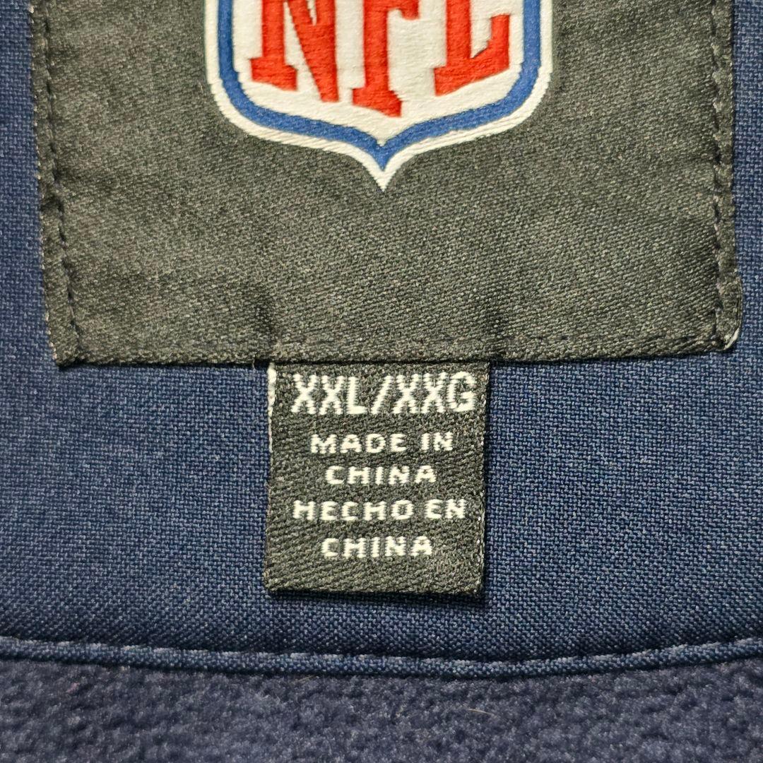 NFL ペイトリオッツ公式 ソフトシェルジャケット XXL フード脱着可