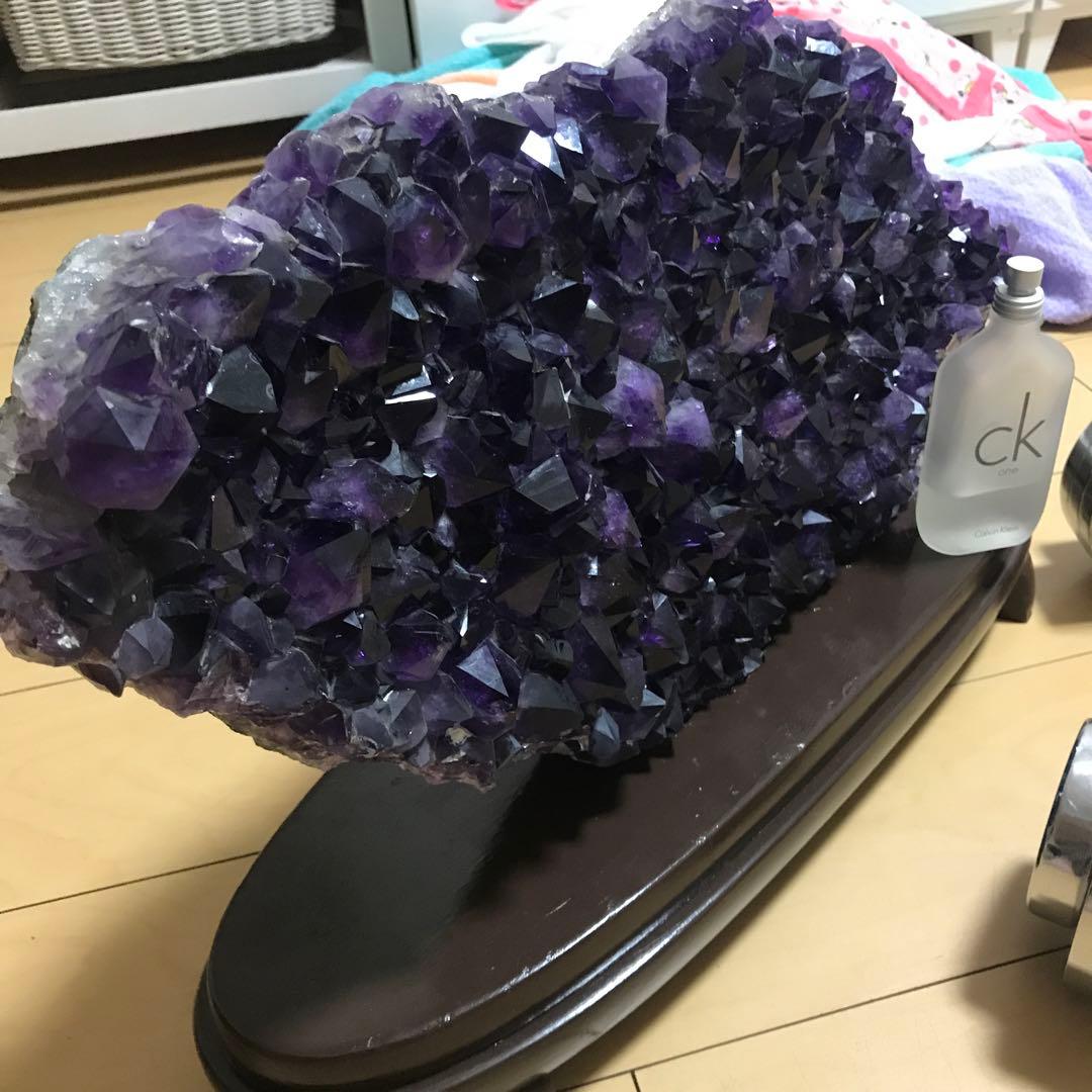 アメジストクラスター　ウルグアイ産アメジスト原石