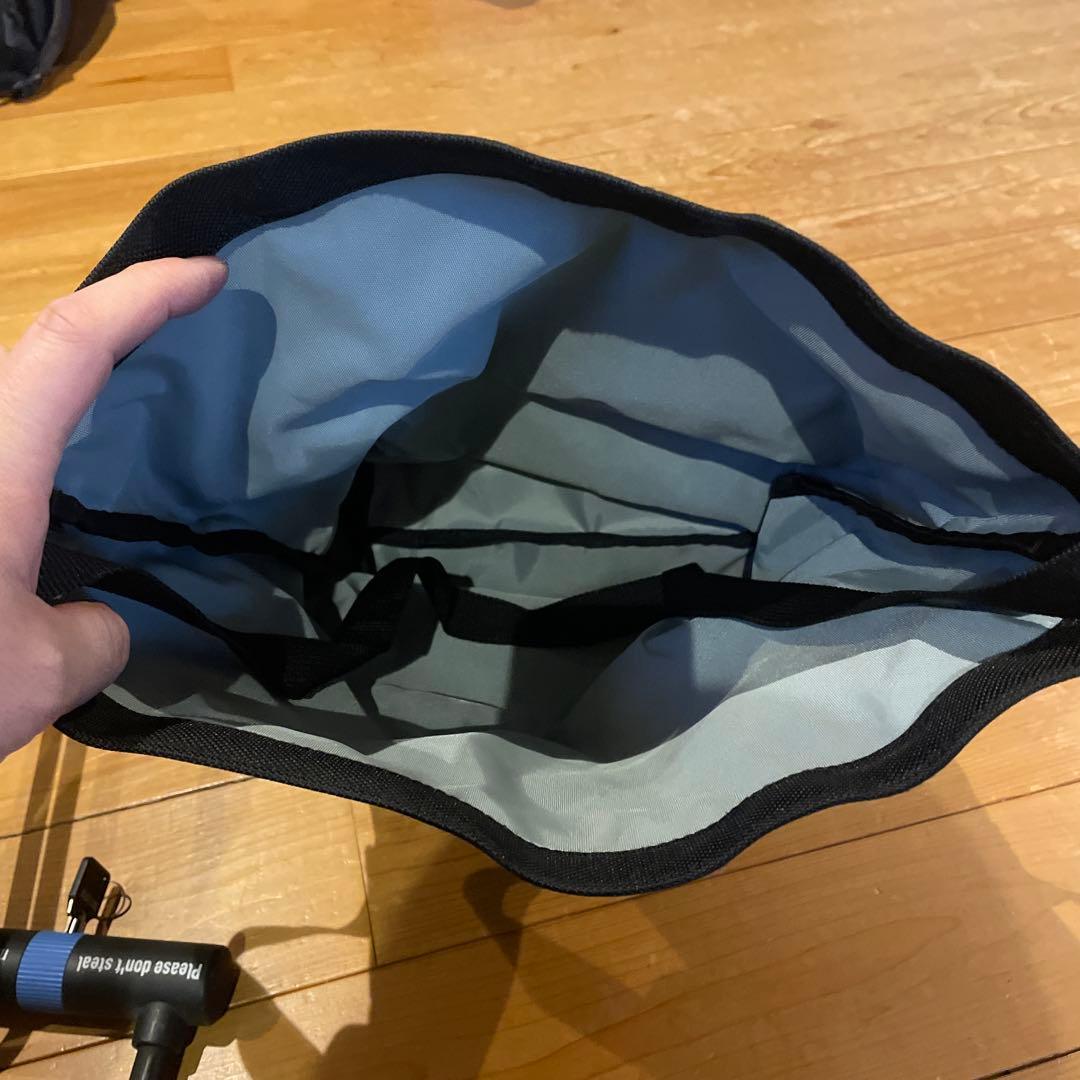 PDW自転車用フロントバスケット　ブルーラグ鍵付　本日特価