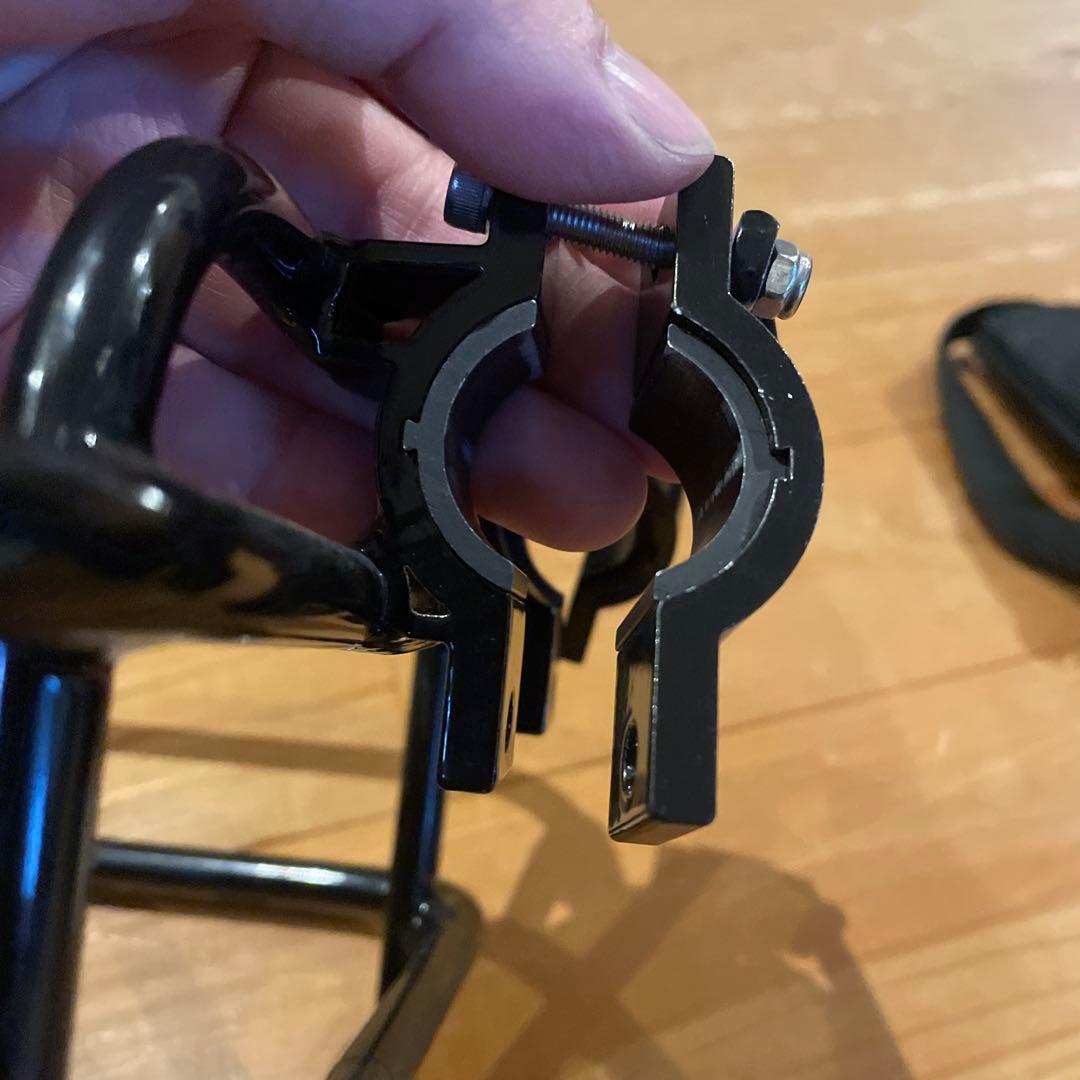 PDW自転車用フロントバスケット　ブルーラグ鍵付　本日特価