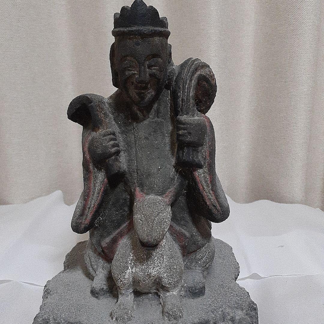 稲荷神　石像　神像　仏像