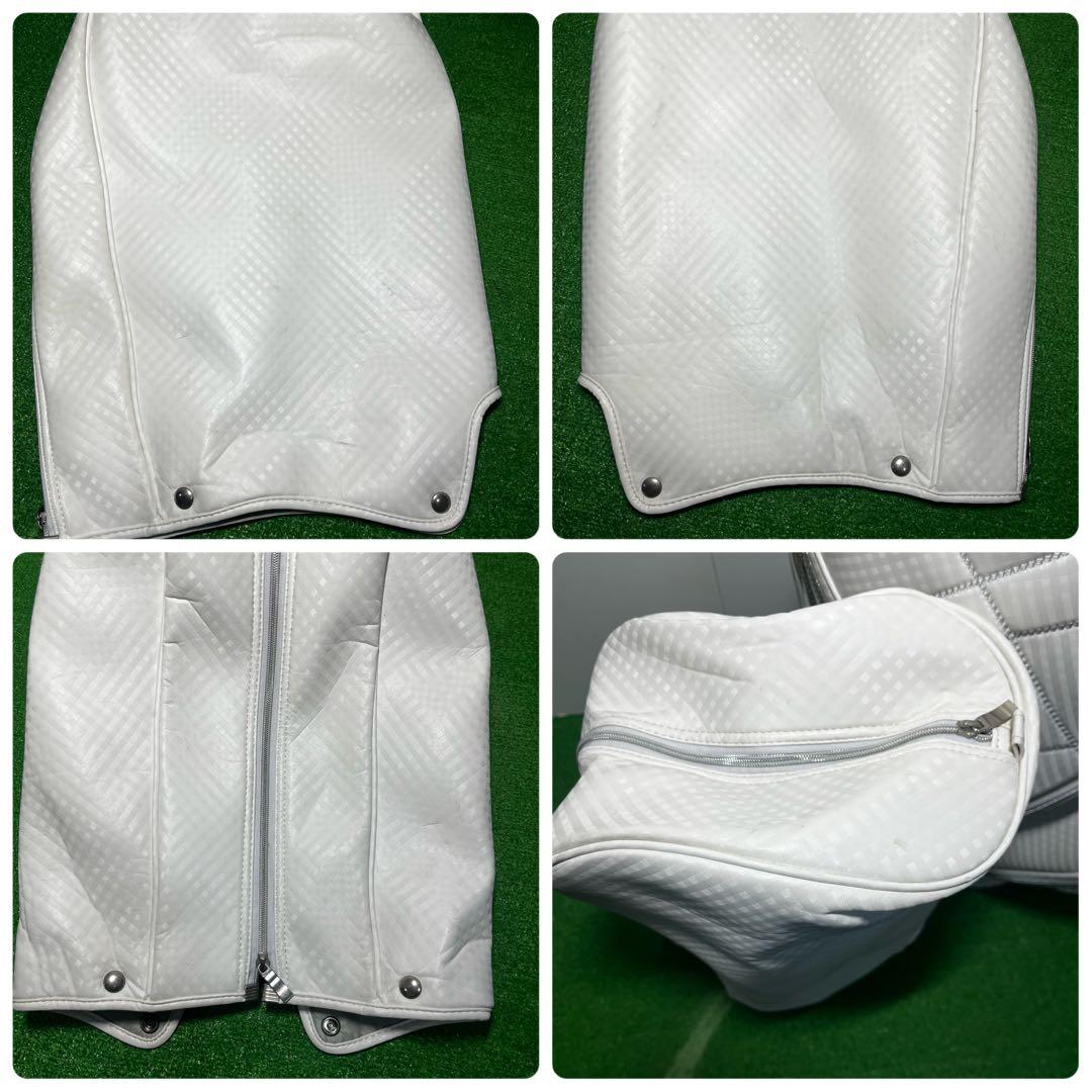 D449 XXIO ゼクシオ キャディバッグ ホワイト 白 レディース