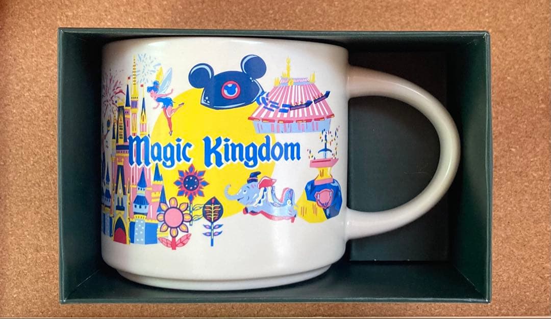 スターバックス　ディズニーコレクション　WDW マジックキングダム　マグカップ