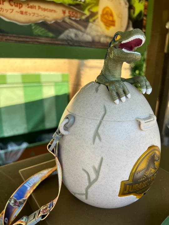 USJ 限定　ジュラシックワールド　ポップコーンバケツ