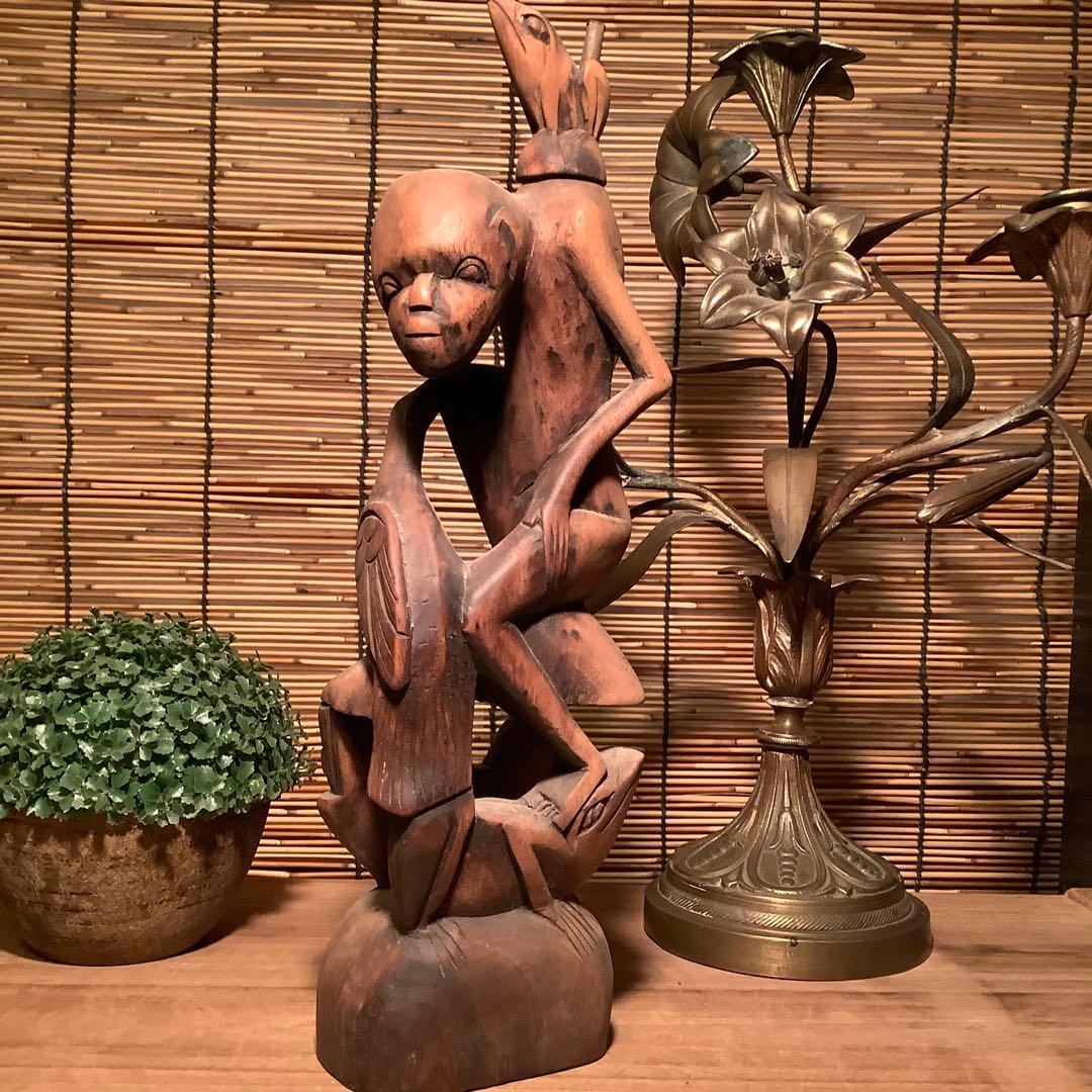 16世紀・霊物崇拝「自然界精霊」生霊・魂・自然霊・アミニズム・木彫