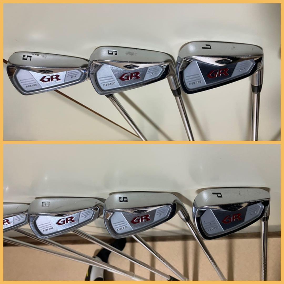 ブリジストン ツアーステージ ドライバー　GR アイアン クラブセット