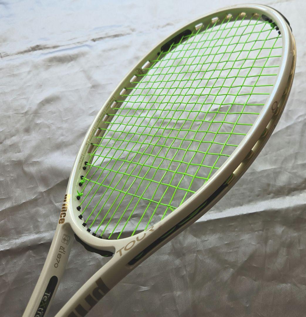 prince TOUR 100 O3 (305g) グリップ２　ほぼ未使用