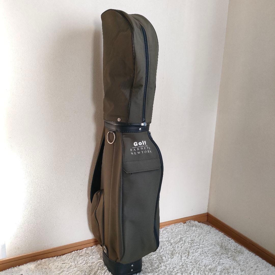 バーニーズニューヨーク キャディバッグ 6分割 カーキ シンプル