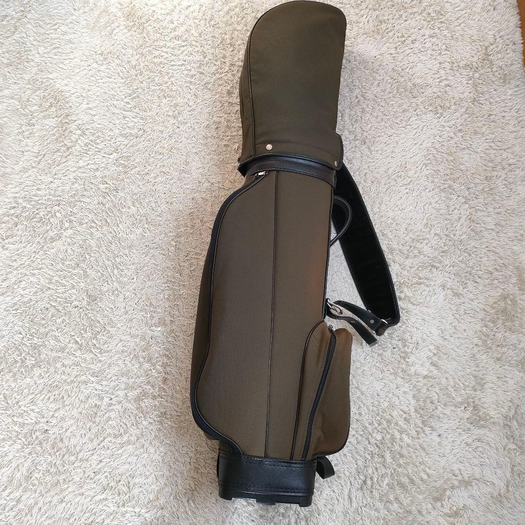 バーニーズニューヨーク キャディバッグ 6分割 カーキ シンプル