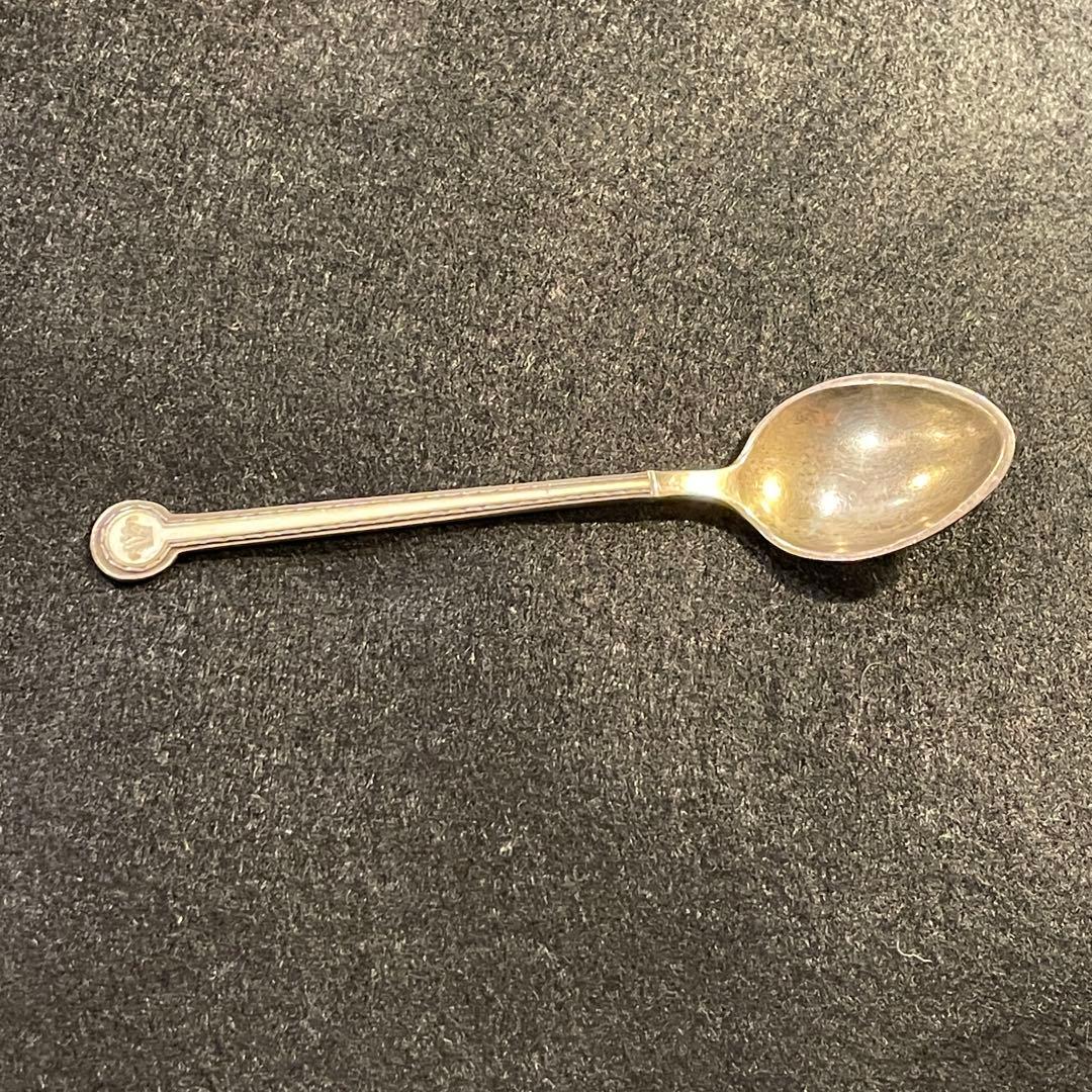 デヴィット アンデルセン カトラリー スプーン シルバー 純銀 ホワイト 七宝焼