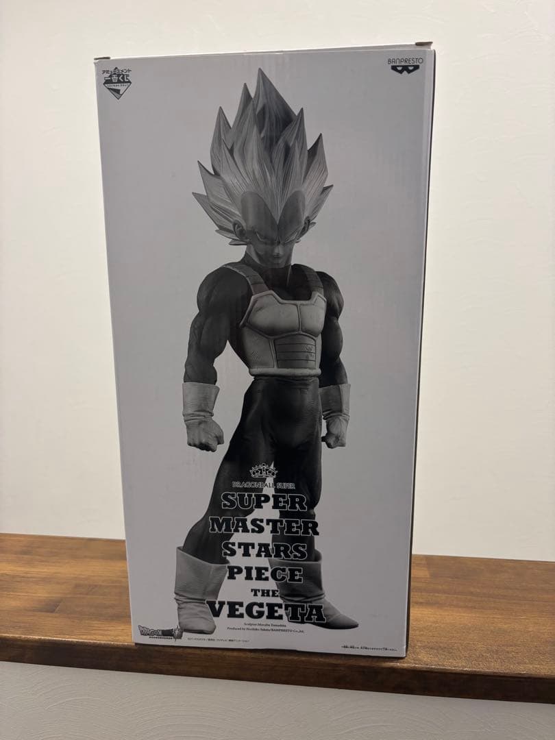 smsp ベジータ　01 A賞　フィギュア　国内正規品　ドラゴンボール　半券付き