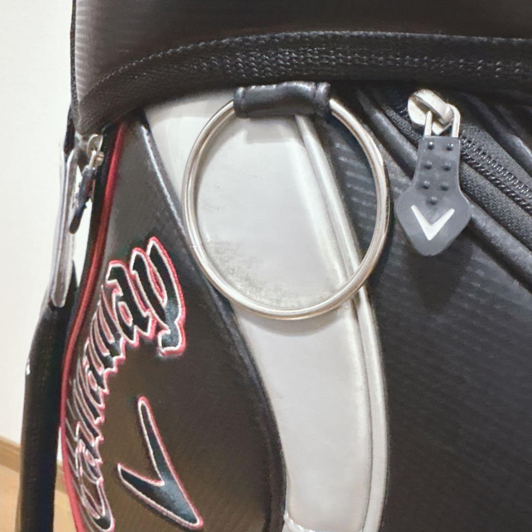 K457 Callaway ブラック キャディバッグ サインあり