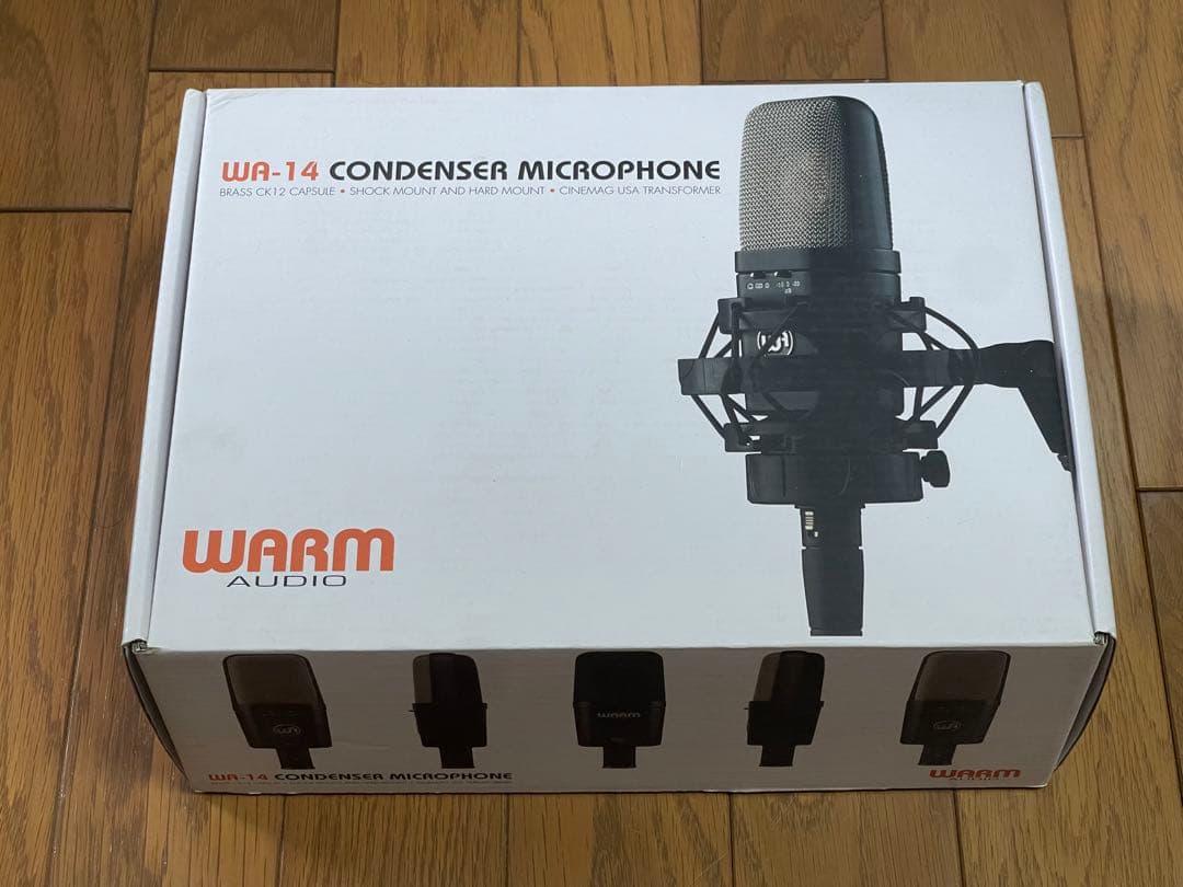 WARM AUDIO WA-14 コンデンサーマイク (lot # 1)