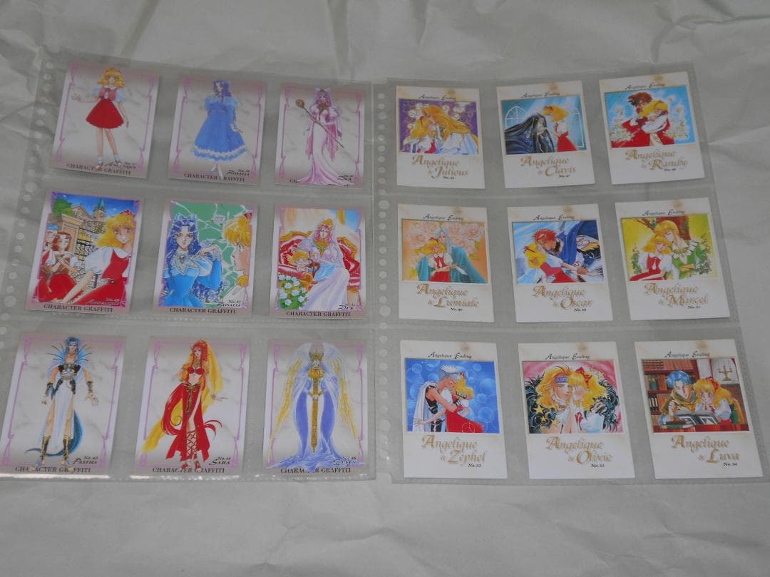 カードダスマスターズ トレカ　アンジェリーク パート1　Ⅰ　フルコンプ　189枚