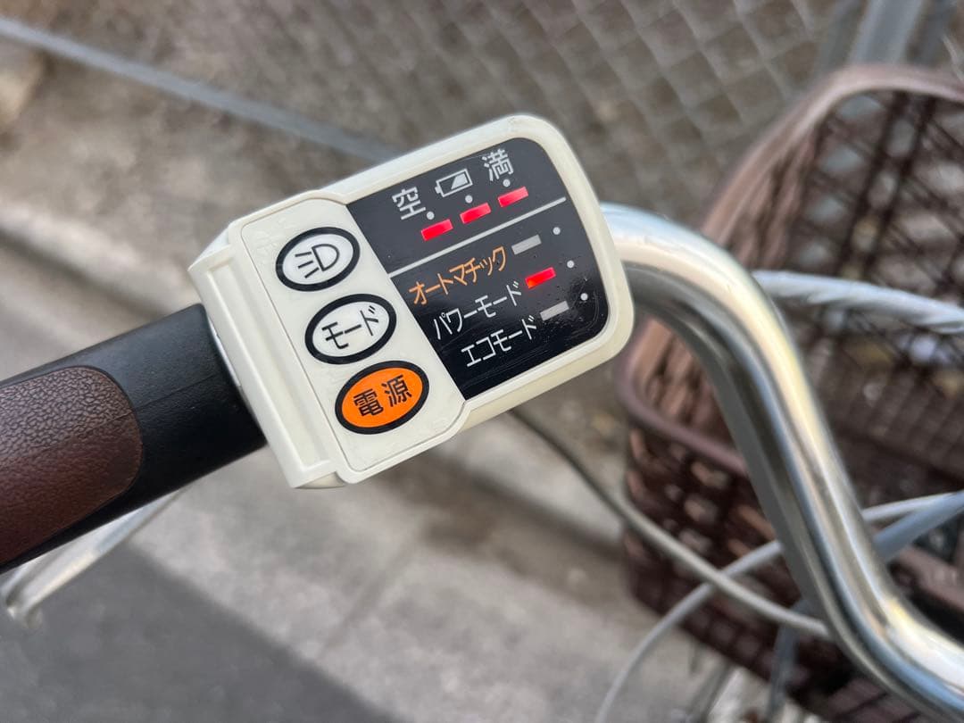 Panasonic VIVIDX電動アシスト自転車キレイな自転車26インチ