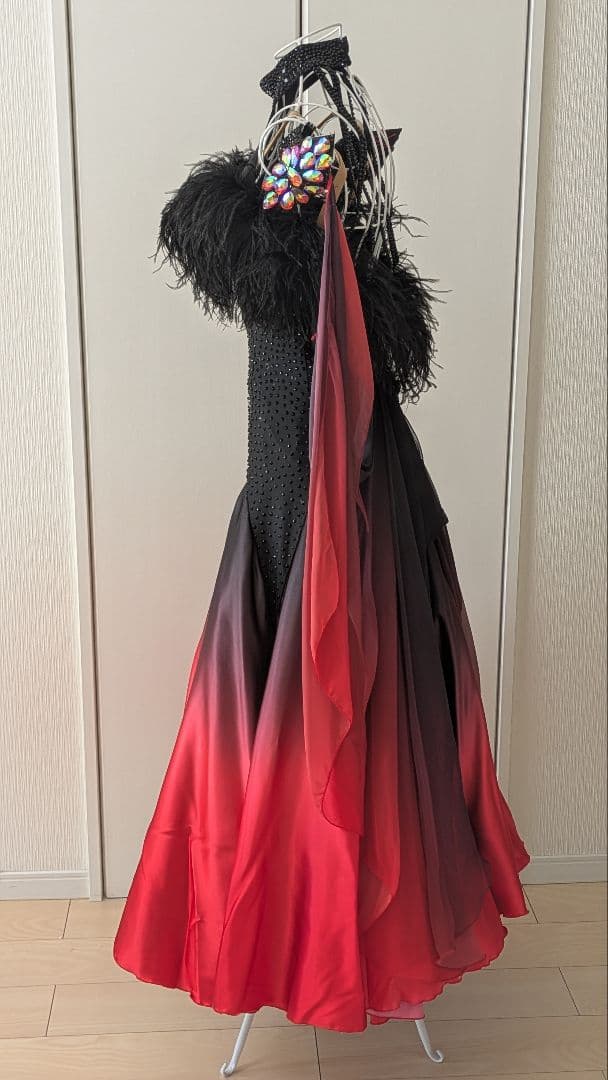 社交ダンス　スタンダードドレス　gentil製