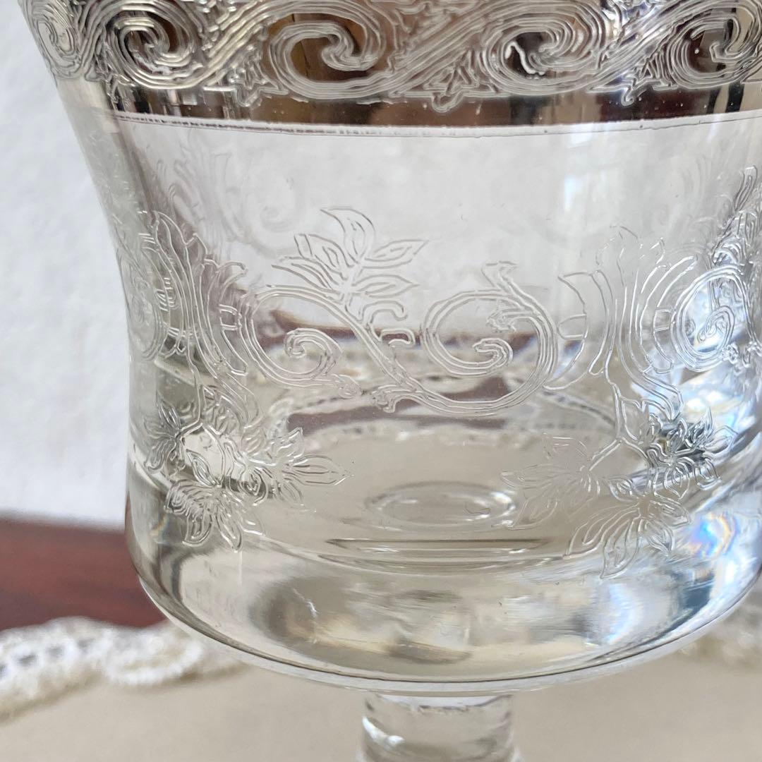 ヴェネツィアンガラス　ワイングラス　ショットグラス　ムラーノガラス　メディチ