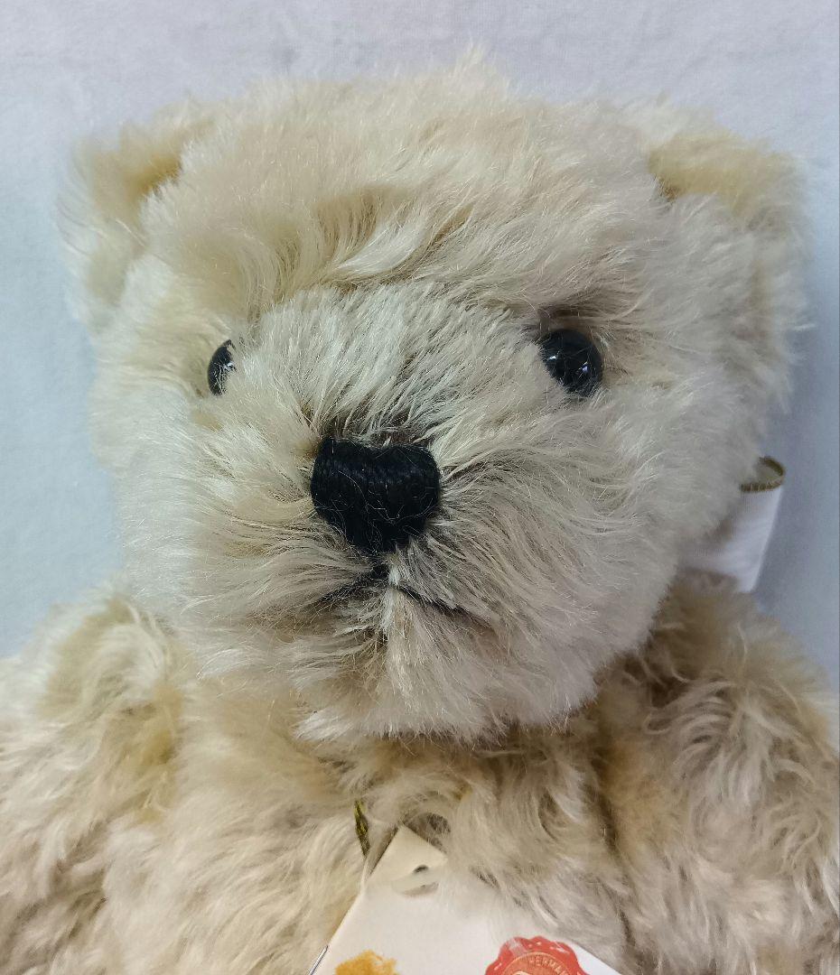 HERMANNハーマン社　100周年記念テディベア&プレート　2002年　ドイツ