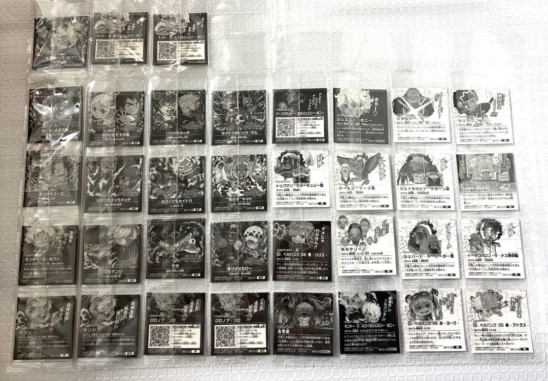 ワンピース大海賊シールウエハース13 パラレル シークレット含む全35種コンプ②