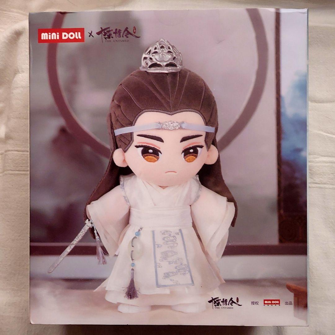 陳情令 公式ぬいぐるみ 2体セット(藍忘機・魏無羨)武器 バッジ等 特典各種付