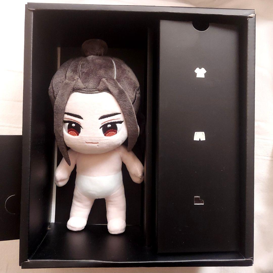 陳情令 公式ぬいぐるみ 2体セット(藍忘機・魏無羨)武器 バッジ等 特典各種付