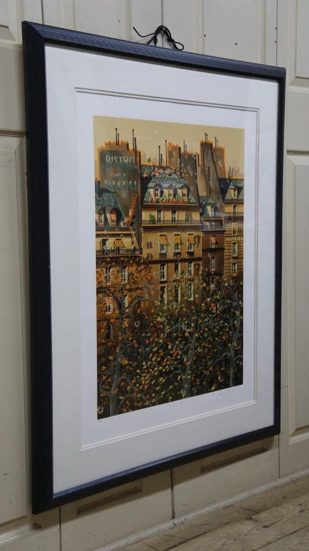 ヒロ・ヤマガタ ラスト・デイズ・オブ・サマー セリグラフ 風景画 直筆サイン