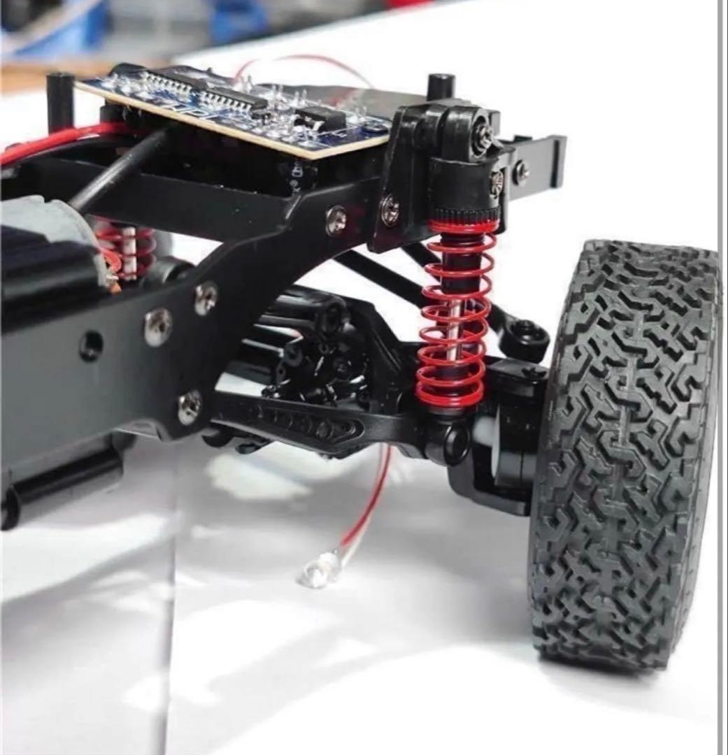 バッテリー2個付き WPL C54-1 RTR LC80 4WD イエロー