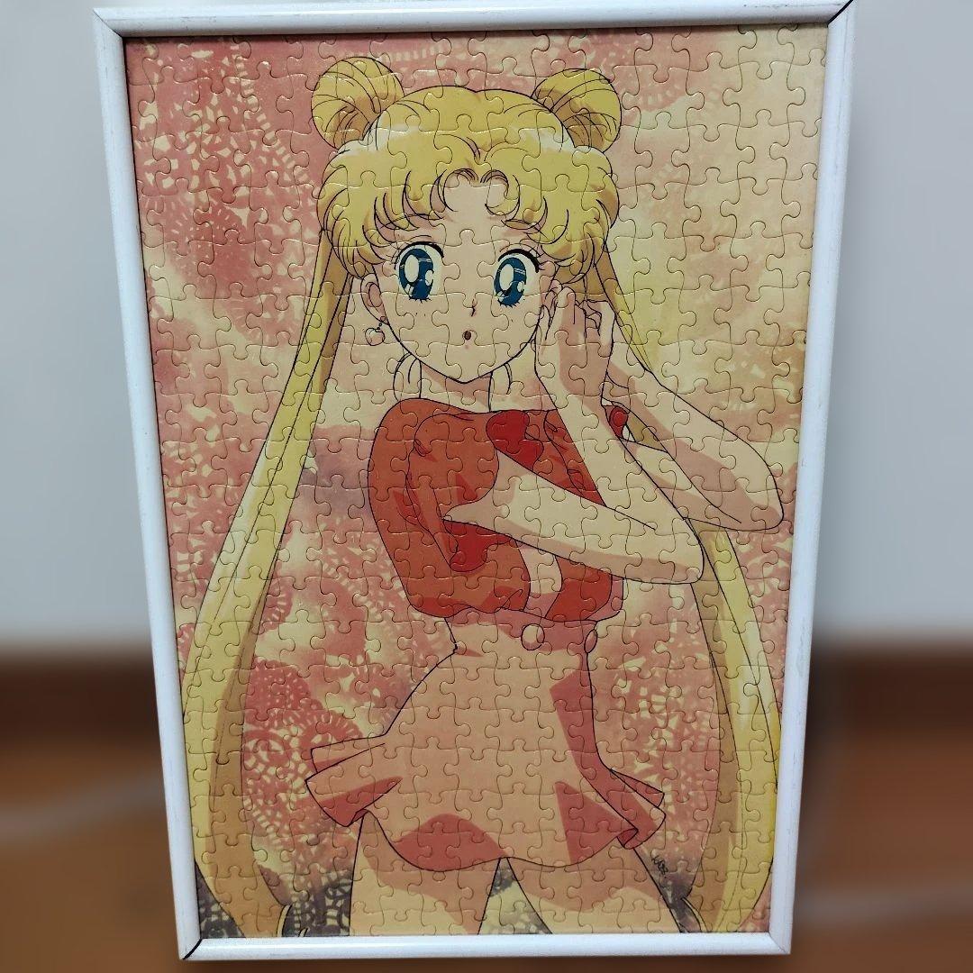 セーラームーン　ジグソーパズル４枚セット　完成品(額付)