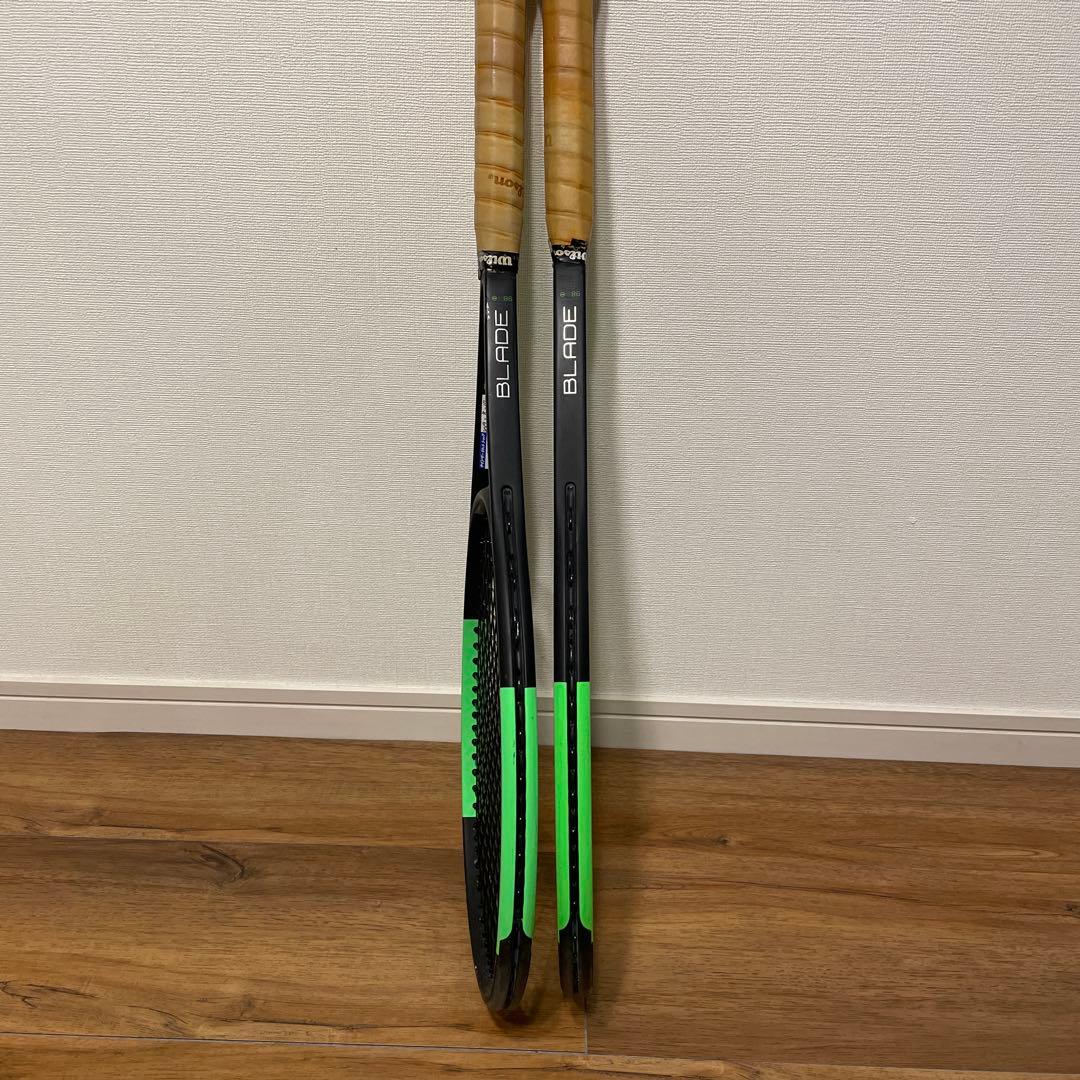 Wilson BLADE 18×20 テニスラケット 2本セット