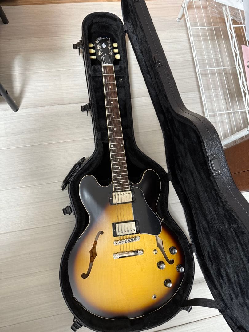 ギター Gibson ES-335 satin vintage burst