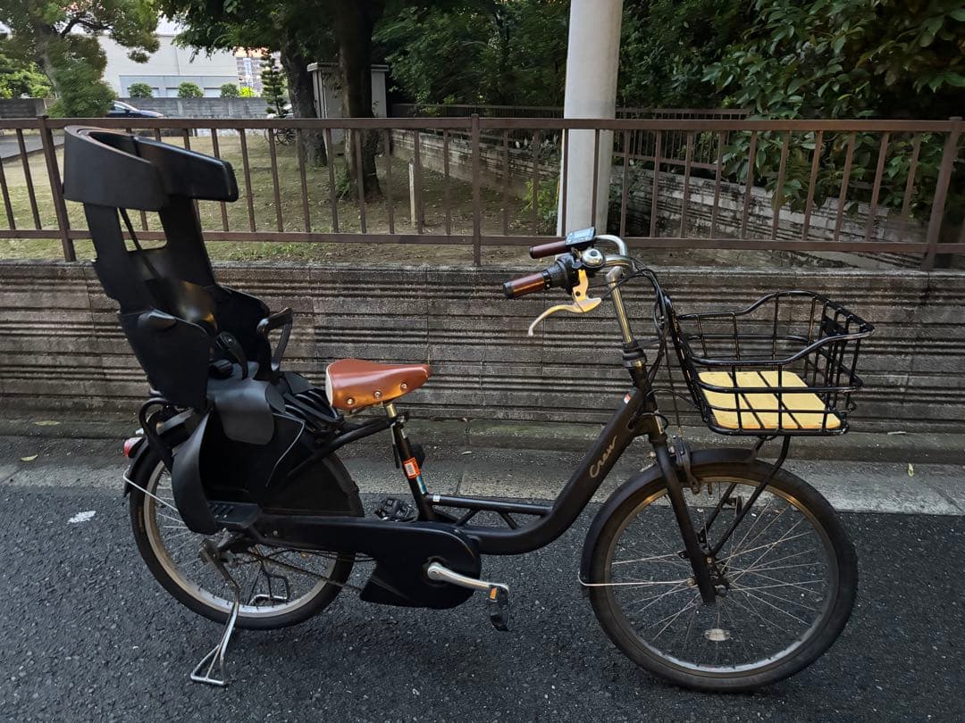 YAMAHA PAS Crew 電動アシスト自転車 チャイルドシート付き