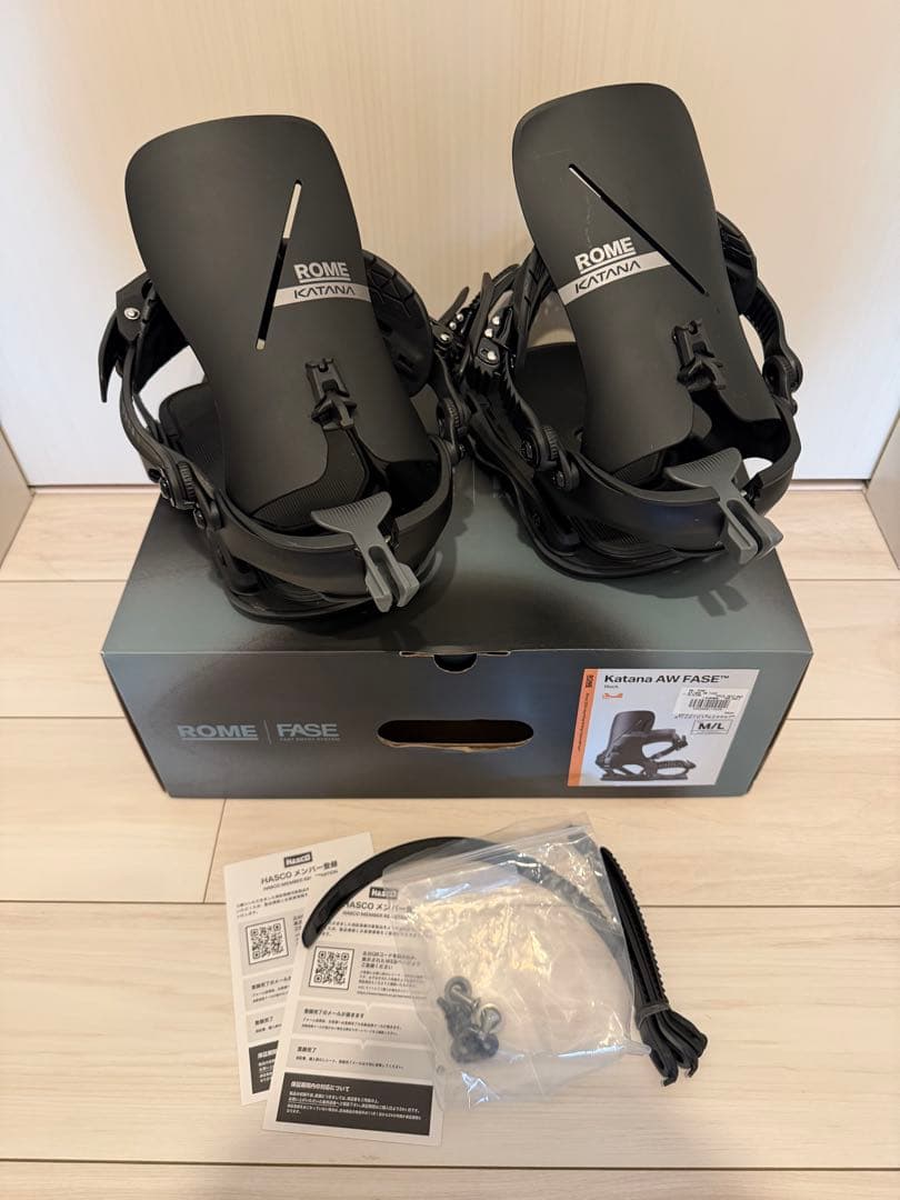 ROME Katana AW FASE ビンディング　ブラック　M/Lサイズ