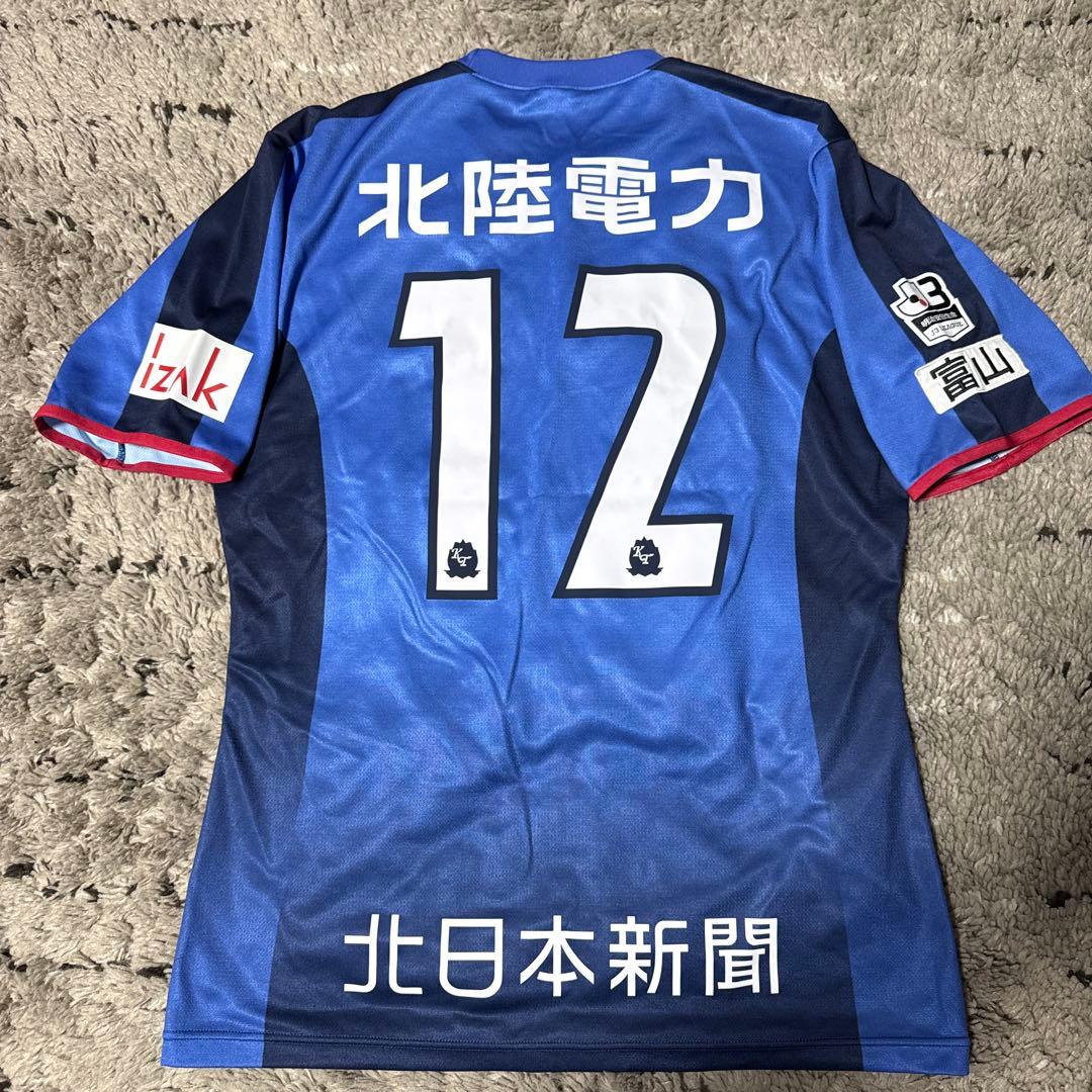 カターレ富山　サポーターナンバー　ユニフォーム