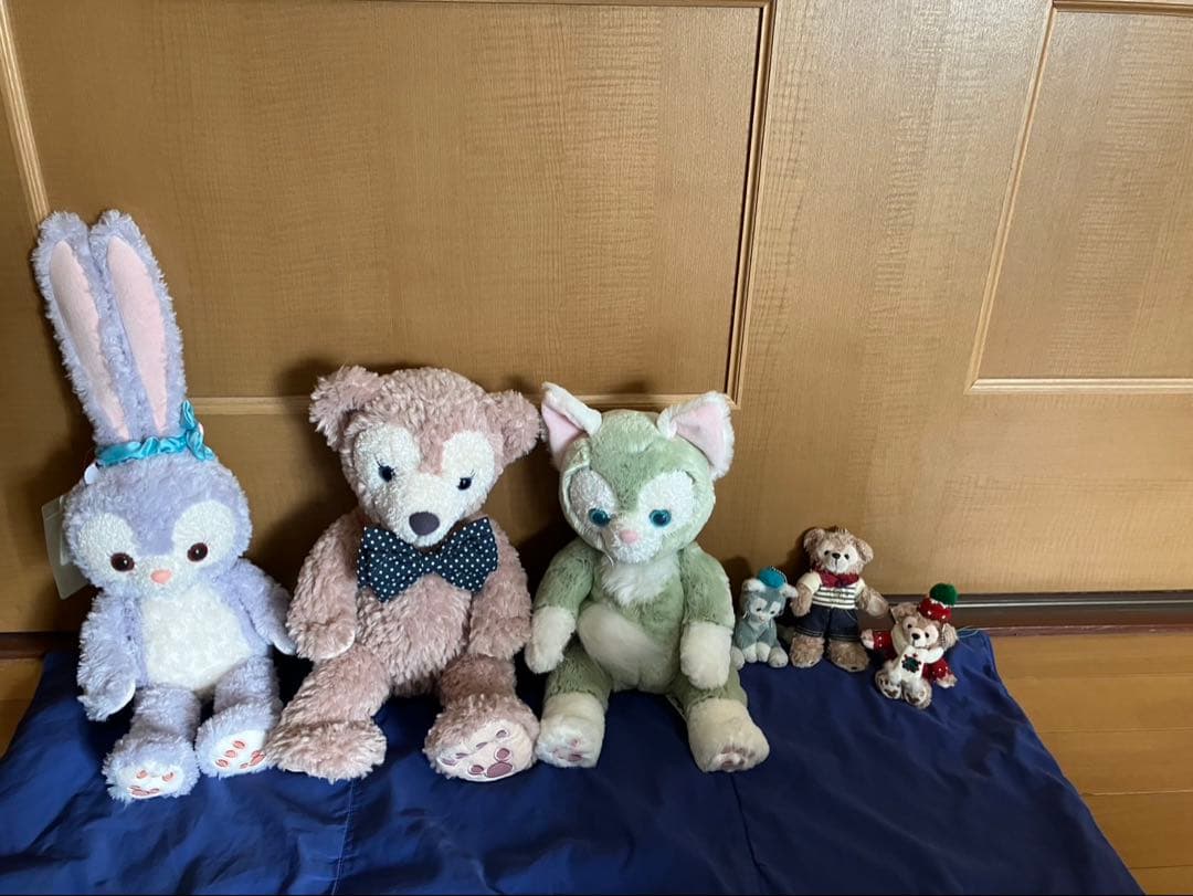 ディズニー　ぬいぐるみ　ぬいぐるみキーホルダー　ぬいぐるみキーチェーンセット