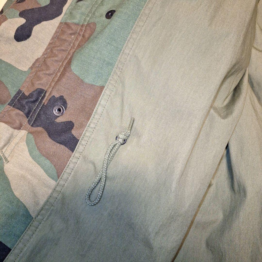 80sUSM65カモフィールドジャケット所属ワッペン階級章付実物使用感求める方へ