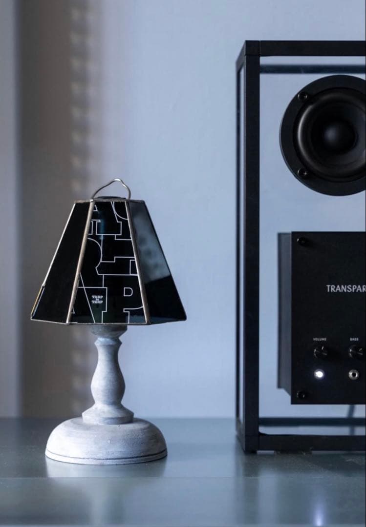 【新品】TARPtoTARP GLASS SHADE&WOOD STAND