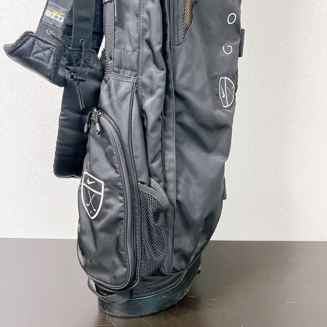 希少 NIKE ナイキ スタンドキャディバッグ IZZO高機能ストラップ4分割黒